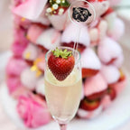 Personalized Dog Drink Stirrers, Custom Wedding Pet Illustration Acrylic Sticks for Wedding Cocktails, Unique Party Favors & Reception Decor Style 4