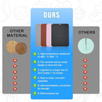 Silicone Trivet Mat Extra Large Heat Resistant Non-Slip Pot Holder Multi Purpose Kitchen Hot Pad for Hot Dish Mat Utensil Drying Rack 14.2"×11 "