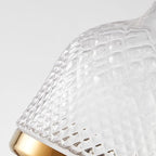 Red Wine Decanter, Spinning Wine Aerator, Thickened Crystal Glass Golden Base, 360 Rotation, Rapid Wine Aeration, 50oz/1500ml, Wine Lover