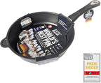 AMT Gastroguss The World´S [.] Casserole Frying pan for Induction, Diameter 26 cm, Height 7 cm, die-cast Aluminium, Lotan® Non-Stick Coating for Fat-Free-Frying, AMZN-I-726-US
