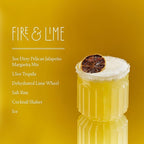 Dirty Pelican Cocktail Mixers - Spicy Jalapeno Margarita - Skinny & Organic Drink Mixes for Cocktails - Low Calorie Mocktails - Low Sugar - Vegan - Gluten Free - No Preservatives - 750ml (1 Bottle)