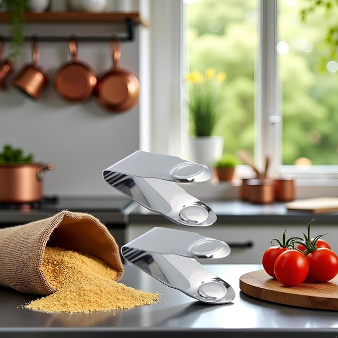 2Pcs Stainless Steel Strawberry Huller Fruit Stem Remover, Picker Leaf Peeler Tweezers Kitchen Gadgets for Strawberry Cherry Tomato Fruit Tools