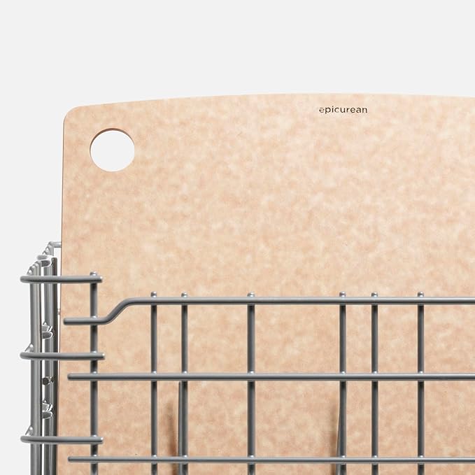 Epicurean Kitchen Series Cutting Board, 8-Inch × 6-Inch, Natural