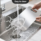 Titanium Cutting Board For Kitchen,100% Pure Titanium Cutting Board,Food GradeQuality,Non-Stick Double-Sided Cutting,Dishwasher Safe, Easy To Clean (M:14 * 10 Inches)