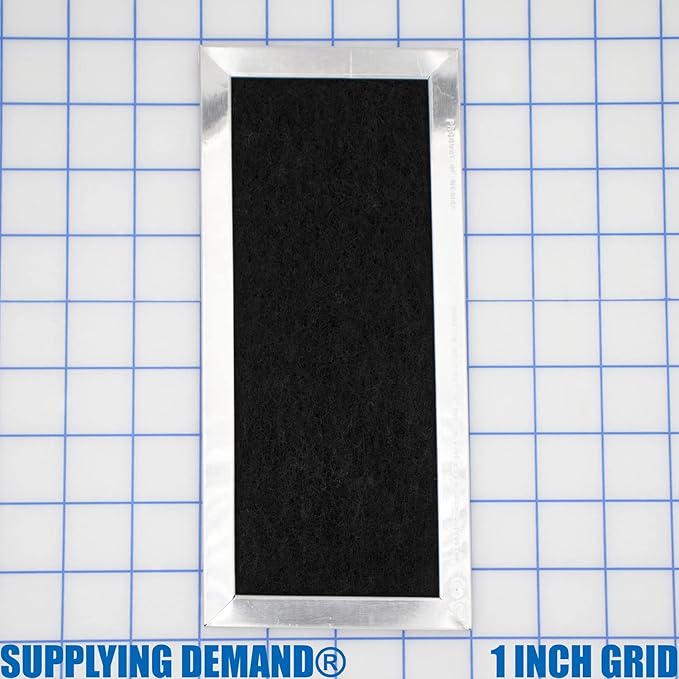 Supplying Demand DE63-30016G DE63-00367H 3 Pack Microwave Carbon Filter Replacement 4 x 8-3/4 x 3/8 Inches