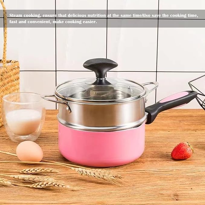 Stainless Steel Steamer Pot 6.3 Inches Round Cooking Rack Food Steamer Basket Insert for Kitchen Dim Sum Dumplings Bun(16cm)