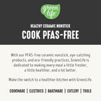 GreenLife Digital Rice Cooker, 2-Cups Uncooked/4-Cups Cooked, Removable Nonstick Ceramic PFAS-Free Pot, One-Touch Presets, Oats, Quinoa, Brown Rice, Auto Keep Warm, Fuzzy Logic Tech, 1.5 QT, Black