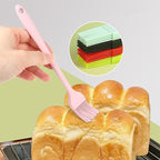 6Pcs Silicone Basting Brush Upgrade Pastry,Heat Resistant Brushes Premium Cooking Brush for Sauce Marinade Meat Glazing Oil BBQ Kitchen Cooking Baking Grilling Flavoring 19cm/7.48"(Small)
