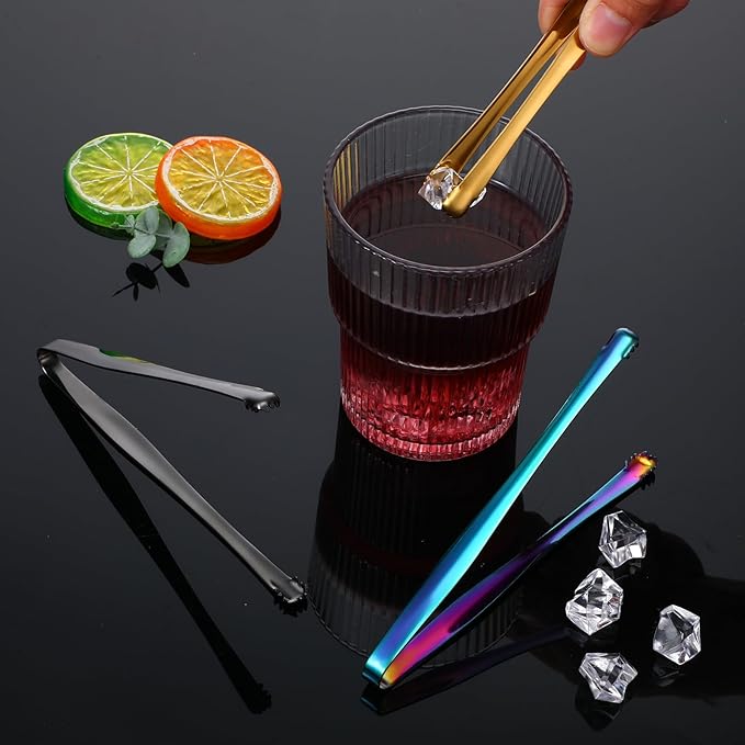 5 Pcs Egg Chalaza Removal Tool, 6 Inch Stainless Steel Eggs Separators for Yolk, Multipurpose Egg Membrane Chalaza Removal Tool Kitchen Tongs for Cooking Cake Bakers Pastry Chefs