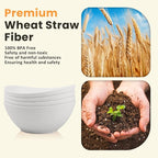 Homienly 9.6 inch Serving Bowls, Large Serving Dishes for Wedding Parties, 60 Oz for Salad, Side Dishes, Pasta, Oval Shape, Microwave & Dishwasher Safe, Set of 4, White