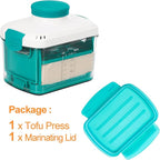 NOYA Adjustable Tofu Press - Vegan Tofu Press to Speed up Removing Water from Silken, Firm, and Extra Firm Tofu in 10-30mins without Crack - BPA Free
