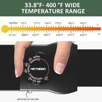 Electric Fondue Pot Set, 3 Quart Fondue Set for Melting Chocolate Cheese with 8 Color-Coded Forks, Adjustable Temp Control, 1000W Non-Stick Fondue Maker for Dessert, Broth and Oil