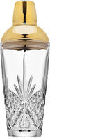 Godinger Dublin Cocktail Shaker, Martini Shaker, 17oz (Gold)