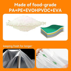 8” x 12” 100 Vacuum Sealer Bags Commercial Grade PreCut Bag Great for Storage, Meal Prep or Sous Vide