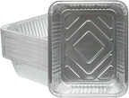 Aluminum Foil Pan, 9×13 Half Size Pans, Disposable Foil Pans for Roasting, Catering,Picnic or Holiday needs (25 Pack)