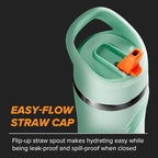 Gatorade 'Overtime' 22oz Stainless Steel Water Bottle, Straw Cap, Blue