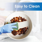 20pcs Ceramic Cookware Set Nonstick, Detachable Handle Pots and Pans Set, Non Toxic,No PFAS & PTFE & PFOA, Dishwasher/Oven Safe, RV Kitchen Set Removable Handle for Cooking, Blue