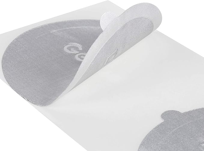 Geesta Reusable Aluminum Foil Seals Lid Compatible with Nespresso Vertuoline Capsule-120 Pcs (120 PCS)