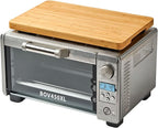 Cutting board Compatible with Breville BOV450XL Mini Smart Toaster Oven, Accessories for Countertop Oven, With Heat Resistant Non-Skid Silicone Feet, Creates Storage Space, Protects Cabinets Cupboard
