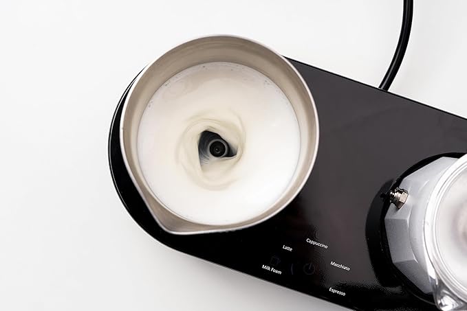 SEVEN&ME Fancy coffee machine semi-automatic home office travel milk frother all-in-one machine Mocha pot Italian electric milk frother coffee maker