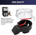 Replacement for Cuisinart Coffee Maker Clear Replacement Grinder Assembly Lid DGB-500GLID Coffee Grinder and Brew Coffee Maker Parts Cap
