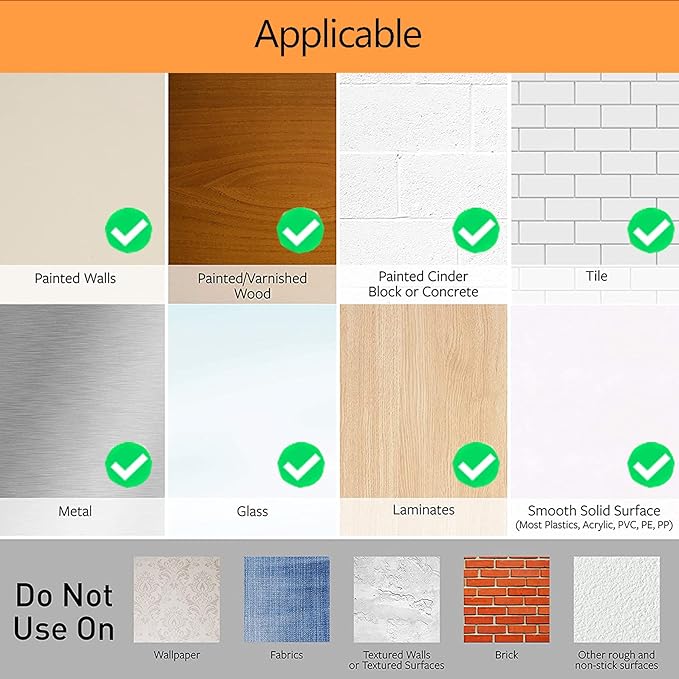 Large Utility Hooks,20-Hooks,24-Strips,Clear Wall Hook with Removable Strips Value Pack，Organize Damage Free,Removes Cleanly,Hanger Hook for Decorations