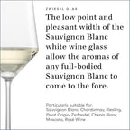 ZWIESEL GLAS Pure Sauvignon Blanc White Wine Glass (Set of 6), Graceful Wine Glasses for White Wine, Dishwasher-Safe Tritan Crystal Glasses, Made in Germany (14 Ounce)