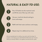 Descaling Solution (4 Uses) - Universal Coffee Descaler for Keurig Coffee Machines, Effective Keurig Descaling Solution & Nespresso Descaling Solution - Works w/Breville, Delonghi, Keurig & Nespresso