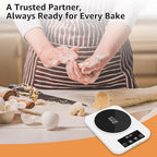 Sourdough Starter Warmer with Memory Function– 1°F Precision Temperature Control (70–100°F), Auto On/Off, 12-Hour Timer, Fits Sourdough Starter Jars Up to 40oz,Christmas gift for Home Baking Lover