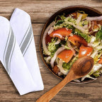 Dish Towels Set (Value Pack of 30) Size 15x25 Inch, 100% Cotton Soft & Absorbent Linen Kitchen Towels, Tea Towels, Reusable Cleaning Cloths for Household Cleaning (Grey)