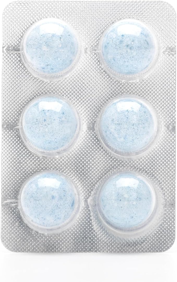 2-Phase Cleaning Tablets for Automatic Coffee Machines, Replacement for Jura 2-Phase Cleaning Tablets, 12 Count