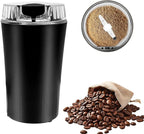 Electric Spice Grinder and Coffee Grinder with One-Touch Pulse Control, 150W Power for Efficient Grinding of Spices, Coffee, and Kitchen Ingredients