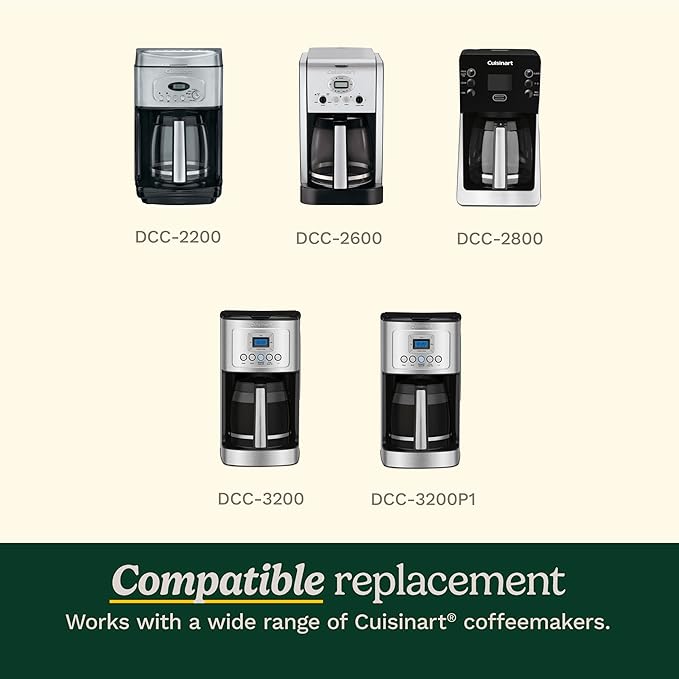 Cuisinart 14-Cup Replacement Carafe for Coffee Maker, DCC-2200RC