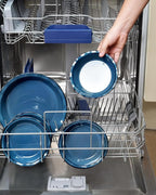 NUTRIUPS 6.5 Inch Ceramic Pie Pans Set of 4, Round Baking Dish for Kitchen, Round Pie Dish Oven Safe