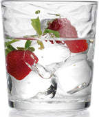 Glaver's Whiskey Glasses 13 oz. Barware Set of 4 Old Fashioned Glasses for Whisky, Scotch, Bourbon, Liquor, Juice, and Cocktails.