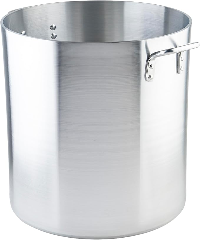 Winco 6.0mm Aluminum Stock Pot, 60-Quart
