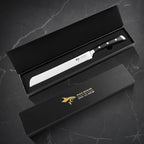 MAD SHARK Bread Knife 8 Inch Pro Serrated Bread Cutter,German High Carbon Stainless Steel Cake Knife with Ergonomic Handle, Ultra Sharp Baker's Knife
