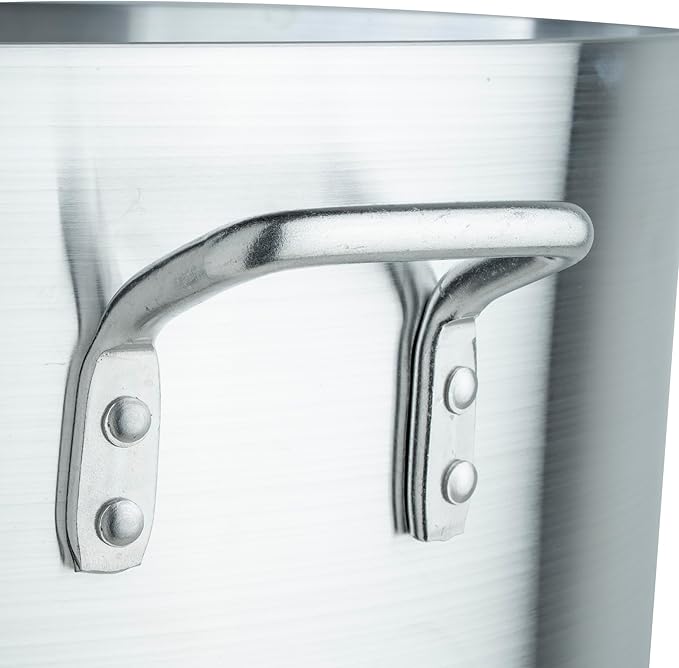 Winco 6.0mm Aluminum Stock Pot, 140-Quart
