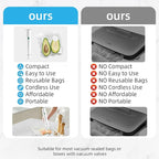 Vacuum Sealer, vacuum sealer for food, handheld vacuum sealer(Vacuum Sealers+ 10 reusable vacuum seal bags)