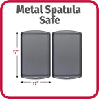 GoodCook AirPerfect Non-Stick 17” X 11" Cookie Sheet Set , Homemade, Frozen & Leftover Slices, Set of 2