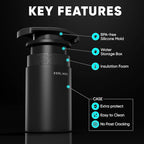 Berlinzo Premium Clear Ice Ball Maker Mold - Large 2.4-Inch Crystal Clear Ice Balls for Whiskey, Cocktails, and Bourbon - Easy-to-Remove Ice Sphere Mold - (Ice Storage Bag Not Included)