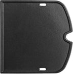 SafBbcue 7034 Cast Iron Cooking Griddle Replacement for Weber 9010001 Traveler Portable Gas Grill Accessories, for Weber 9013001 9020001 9030001 Traveler Griddle Insert