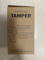 51mm Espresso Tamper, YMWVH Premium Barista Espresso Coffee Tamper Silver with Dual Spring Loaded 100% Stainless Steel Ripple Base, Constant 30lb, Compatible with Delonghi Espresso Coffee Machine
