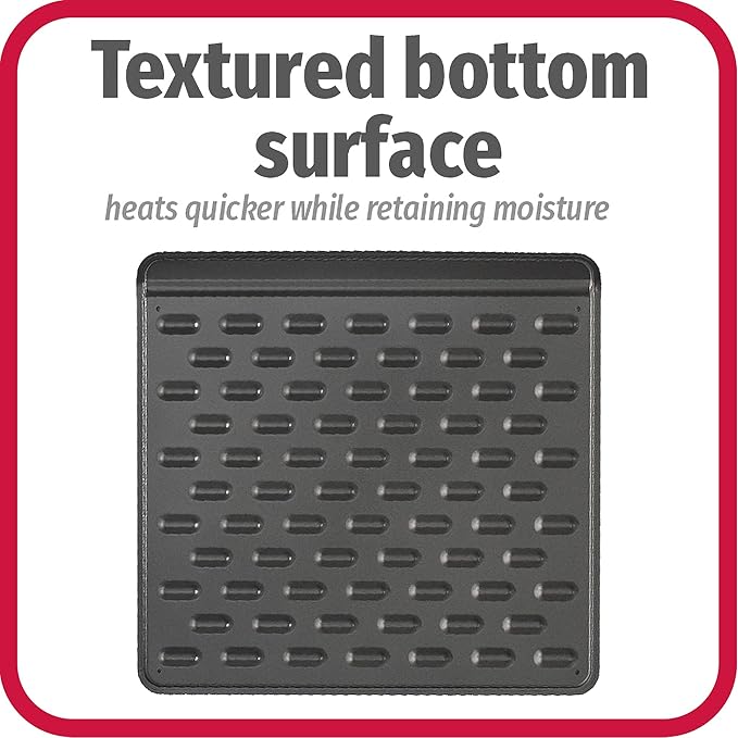 GoodCook AirPerfect Non-Stick Air Insulated 16” x 14” Cookie Sheet - Carbon Steel Cooking Pans, No Burn Insulation Bakeware, Cookie Sheets for Baking, Oven Pan Set