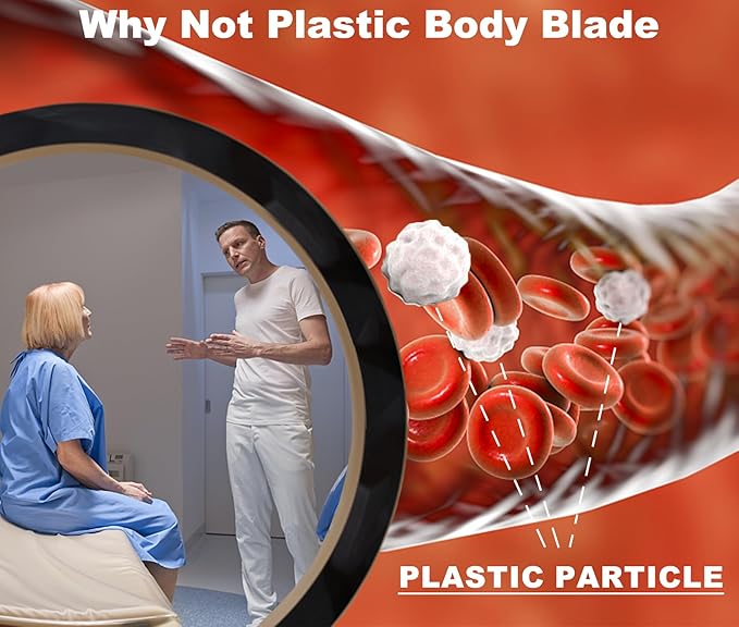 All Stainless Steel Food Processor Blade, Universal 8 Cup Plastic-Free Chopper Part Compatible with Ganiza, KOIOS, Bar, Syvio, CEUKOZ, Kitchen in the box, Homeleader, Homeasy and Most 8 Cup/2L Bowls