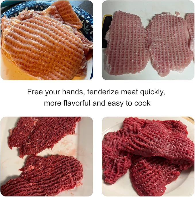 [UPGRADE] Meat Tenderizer Attachment for All KitchenAid Household Stand Mixers- Mixers Accesssories Meat Tenderizers No More Jams and Break