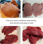 [UPGRADE] Meat Tenderizer Attachment for All KitchenAid Household Stand Mixers- Mixers Accesssories Meat Tenderizers No More Jams and Break