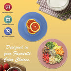 Wheat Straw Bowl Sets,6 PCS Unbreakable Cereal Bowl 36 OZ,Microwave and Dishwasher Safe Bowls,Alternative Plastic Bowls Reusable for Fruit,Oatmeal and Salad (Colorful)