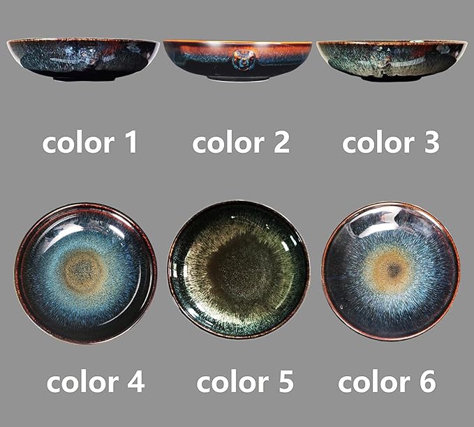 39 oz Ceramic Bowl Set, Salad Bowl, Pasta Bowl, Serving Bowl, Dinner Bowl, Deep/Wide Plate, Microwave, Oven and Dishwasher Safe, Modern Porcelain Dinnerware 8.8 Inch