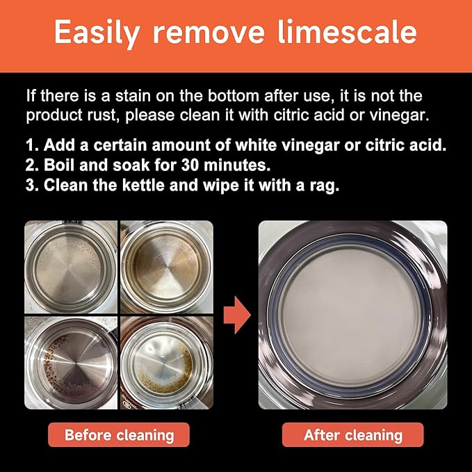 Titanium Hot Tea Maker Glass Electric Kettle with Infuser and Temperature Control,1.5L Tea Maker & 1500W Rapid Boiling,Programmable Control for your Favorite Teas and Coffee-Brown